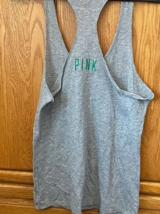 Pink sequin shamrock tank - Picture 2 of 2
